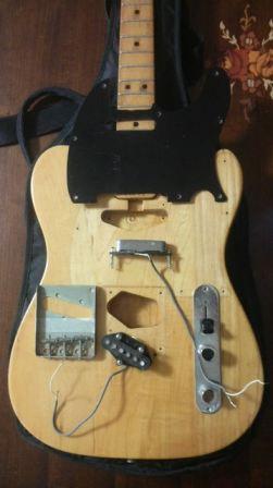 フェルナンデス Old テレキャスターの改造 ギター改造マニア
